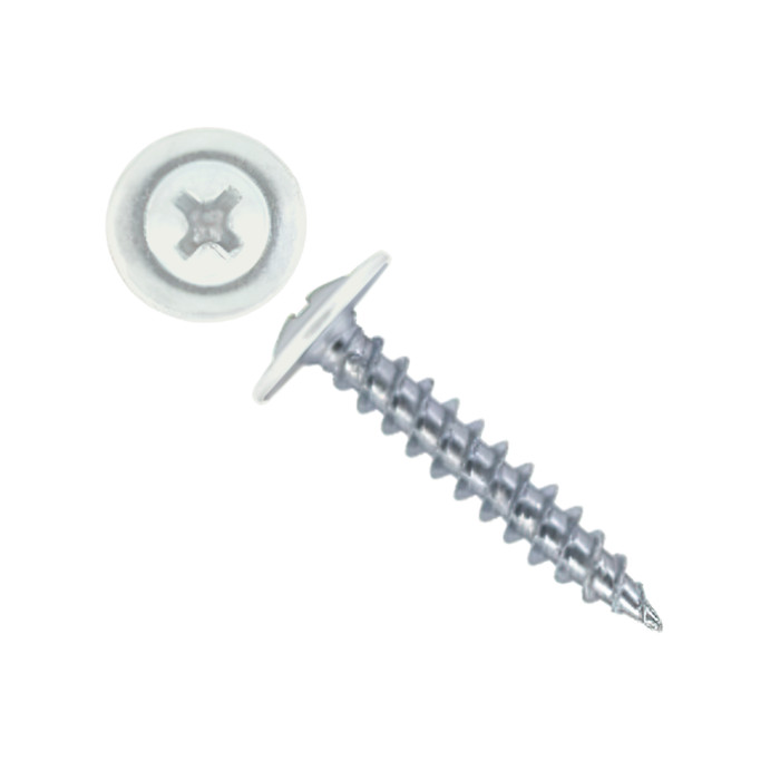 Саморез ПШ 4,2х19 (1000шт) шлиц PH2 RAL 9016